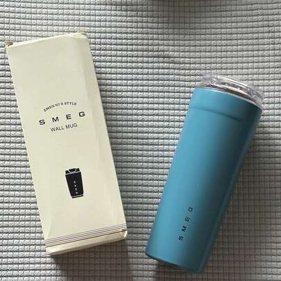  550ml Smeg Coffee Mug Stainless Steel Travel Water Bottle Insulated Cup Tumbler Cup Best Friend Gifts 4 Colors