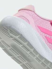 Adidas 婴幼儿女童 RUNFALCON 5 EL I 跑步鞋，JP9407 - 淺粉色 - 查看 7