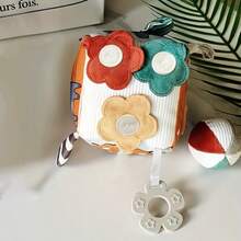 Baby Stimulating Spherical Cloth Book, Tear-Resistant, Tummy Time Training, Funny Mirror - Multicolor - View 9