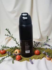 Owal-A 32盎司不锈钢保温水瓶 - 防漏运动水瓶，双功能吸嘴，翻盖吸管，宽口设计，可保温24小时，适合健身、旅行和日常使用。 - 彩色 - 查看 10