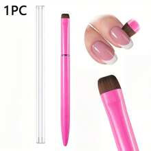3-In-1 French Nail Brush, Multi-Functional Pointed Tip Precise Nail Art Brush - Multicolor - View 9