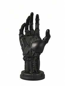 1 chiếc tượng cánh tay máy cơ khí phong cách Cyberpunk tương lai, lòng bàn tay đen, giá đỡ tay cầm chơi game, giá đỡ tai nghe, vật trang trí bàn làm việc, món quà lý tưởng cho game thủ và nam giới, thích hợp cho Halloween, Giáng sinh, kỷ niệm, Lễ Tạ ơn và các dịp khác. - Nhiều màu - Xem 12