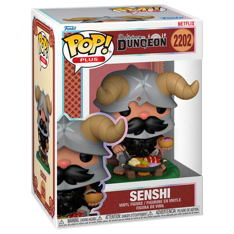 Funko POP Plus Delicious In Dungeon - Senshi #2202 - 9cm Collectible Vinyl Figure - Dwarf Warrior Cooking With Salt... - Officially Licensed Product - Gift For Fans And Collectors - 彩色 - 查看 3