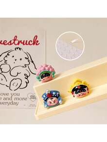 1pc Acrylic Tiered Display Box, Suitable For Monochrome Dust-Proof Storage Rack And Desktop Organizer, Applicable For Doll Collection (Transparent Display Box) - Multicolor - View 8