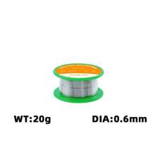 HAOXPNG Dây hàn không chì, không cần làm sạch, độ tinh khiết cao, 20g, điểm nóng chảy thiếc 217 độ C, dùng cho sửa chữa điện tử SN99.3CU0.7 - 20g - Xem 7