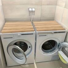 Washing Machine And Dryer Top Cover, Anti-Slip Dryer Top Protector Pad, Blocks Dust And UV Rays. Suitable For Laundry Room And Kitchen - Multicolor - View 6