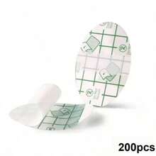 20/100片装防水耳贴，淋浴耳套，游泳耳罩，沐浴耳贴 - Transparent - 查看 12