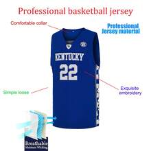 ST John's Shamrocks Men's SEC #22 Gilgian-Alexander Blue Basketball Jersey , High-End Embroidered Letter Basketball Shirt, Suitable For Games And Training - Blue - View 3