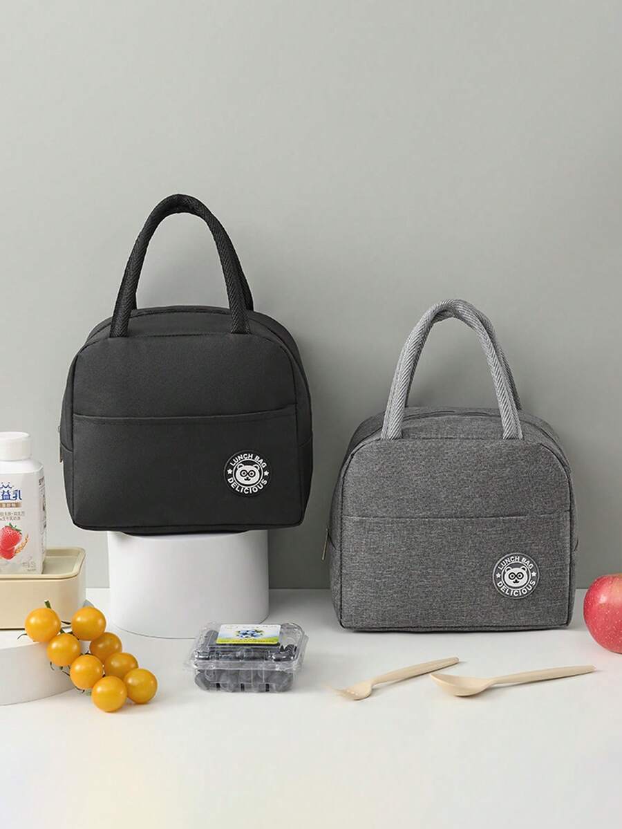 1 túi đựng cơm trưa cách nhiệt bền chắc - Túi có khóa kéo tái sử dụng giúp giữ thực phẩm tươi ngon - Tuyệt vời cho văn phòng, du lịch và dã ngoại.
