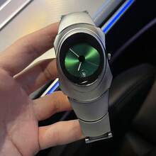 Đồng hồ nam thạch anh kiểu dáng thường ngày mới năm 2026, chống nước 30M, dây đeo thép không gỉ, hiển thị ngày, quà tặng. - Một cỡ - Xem 5