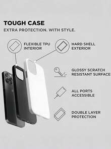 Check PatternCheckered Pink And Red Matte Finish Phone Case, Compatible With IPhone 16, 15, 14, 13, 12, 11, PRO MAX, PLUS, And Galaxy S21/22/23/24/25 Ultra/FE+, NOTE 20 Ultra, A56/36/26/17/16/15 - Multicolor - View 7