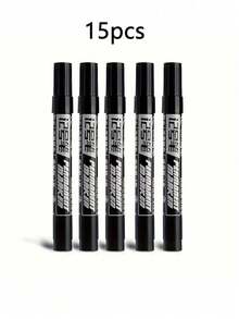 20/15/10/5/1 Bút dạ vĩnh viễn, Mực đen chống thấm nước, dung tích lớn, Bút gốc dầu, Đồ dùng văn phòng, 5,5 inch - Nhiều màu - Xem 12