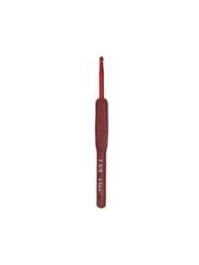 1Pc Soft Handle Alumina Crochet Hooks With Perfect Ergonomics, Ranging From 2mm To 6mm, Suitable For Hand Crochet Hook Set Suitable For Beginners And Experienced Crochet Enthusiasts, Perfect DIY Knitting Accessories Sewing Accessories Crochet Hooks Sweaters Knitting Hooks TRP Silicone Aluminum Hook Needles - Red - View 20