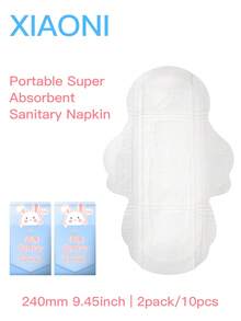 XIAONI Portable Packing Sanitary Pads Super Absorbent Sanitary Napkin Compact Packaging 5Pcs/Pack, Easy Carry Perfect For Travel - Set - View 16