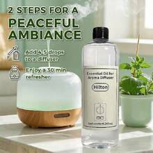Large Capacity Essential Oil Set, Suitable For Diffusers, Humidifiers, And Candles, Hotel Diffuser Essential Oils - Diffuser Oil Refill - 260ml, 5 Scents - 香型 - 查看 10