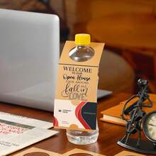 10/20pcs Welcome To Our Open House Wine Bottle Labels And Bottle Neck Collars, Real Estate Agent Gifts And Supplies - 10Pcs - View 9