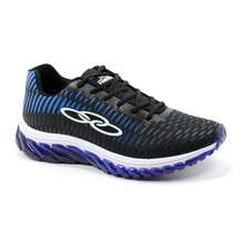 Kit Of 3 Pairs Of Comfortable Athletic Shoes For Gym, Walking, And Outdoor Activities - New Release - Unisex Running Shoes - Ptobc+Blue+Red - View 3