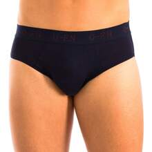 Q-EN Slip Hombre Bambú Elástico Transpirable Q510 - Entrega 24/48 horas en Peninsula y Baleares - Azul Marino - Ver 1