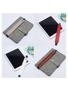 Bộ 1/2 bao đựng bút cảm ứng cho máy tính bảng, vỏ bảo vệ bút cảm ứng điện dung, túi đựng bút đa năng chống thất lạc, bao da PU đựng bút Apple Pencil (thế hệ 1 và 2) có dây chun, phù hợp với tất cả các máy tính bảng bao gồm Pro 12.9", 11" và Air 4, món quà tuyệt vời cho mẹ, gia đình, bạn bè, trẻ em, sinh nhật, ngày lễ. - Nhiều màu - Xem 8