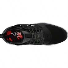 Zapatos de golf con clavos Puma Ignite Pwradapt Caged para hombres - Negro/Plata - Ver 3
