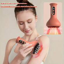 1200mAh 便携式 USB 供电背部和腰部按摩器，带电动深层组织按摩和刮痧工具 - 彩色 - 查看 3