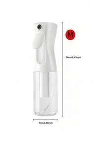 [Uniform Atomization, Scientific Oil Control] PP Kitchen Household Air Fryer Oil Sprayer Bottle, Cooking Oil Spray Bottle, Atomized Mist Oil Can, Pressing Oil Bottle, Kitchen BBQ Oil Sprayer Bottle, Soy Sauce Atomized Oil Bottle, Convenient And Quick - Clear - View 13