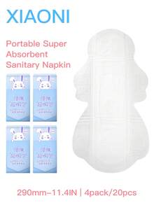 XIAONI Portable Packing Sanitary Pads Super Absorbent Sanitary Napkin Compact Packaging 5Pcs/Pack, Easy Carry Perfect For Travel - Set - View 18