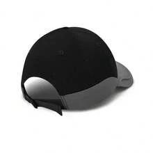 XTEP Black & Grey Patchwork Baseball Cap - Black and Gray - View 3