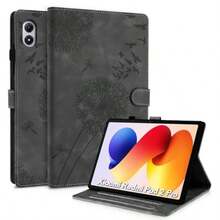 Funda para Xiaomi Redmi Pad 2 Pro 12.1" 2025 Cuero de PU Case con función de Soporte con Ranura para Tarjetas con portalápices Carcasa para Redmi Pad 2 Pro Negro - PgyNegro - Ver 1
