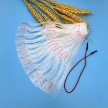 1/2/3 Pcs Silicone Connected Eyebrow Stencil Kit, Beginner Eyebrow Shaping Template, OPP Bag - Multicolor - View 6