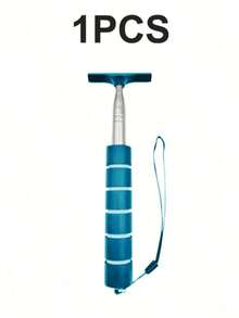 1pc Car Rearview Mirror Retractable Multifunctional Windshield Wiper, Extendable Car Wash Window Cleaning Brush - 1PCS - View 15