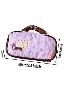 1 Hộp đựng văn phòng phẩm cho bé gái, đơn giản, dung tích lớn, phù hợp cho học sinh tiểu học và trung học. - Nhiều màu - Xem 4