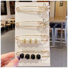 1pc & 4pcs/Set Faux Pearl Buckle Belt, Adjustable Without Sewing, Suitable For Jeans, Collars And Scarves - A-Colorful - View 2