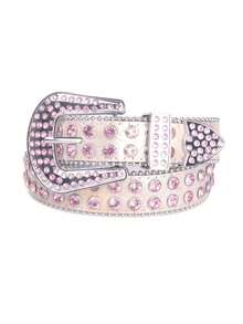 儿童钻石装饰腰带，时尚街头风格，男孩和女孩的水钻装饰腰带 - A - 查看 49