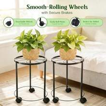 Flower Stand - Wheels - View 3