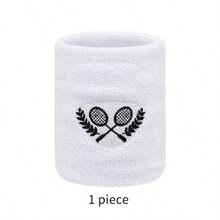 1pc Sports Sweatband, Tennis Sweatband, Outdoor Sports Sweat Band, Suitable For Badminton, Volleyball, Basketball - Multicolor - View 17