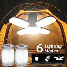 Solar Powered Outdoor Foldable Wall Light, USB Rechargeable Camping Lantern, Home Lighting, Emergency Lamp, Portable Bright Light - Hand Lantern - View 2