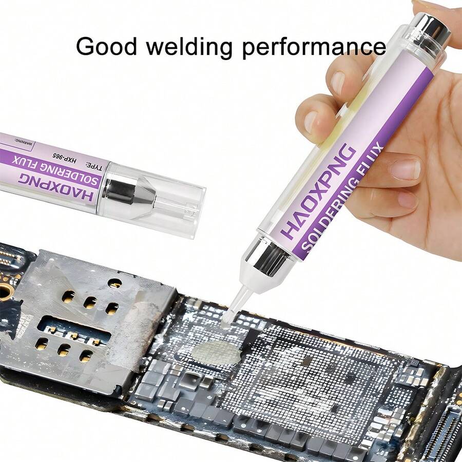 No-Clean Soldering Flux Grease Computer Chips Phone Led Bga Smd Pga Pcb Repair Tools Lead Free - HXP-901 - View 1