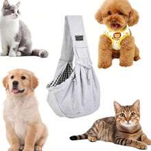 Pet Puppy Carrier Bag Cats Puppy Outdoor Travel Dog Shoulder Bag Single Comfort Sling Handbag Tote Pouch - Multicolor - View 6