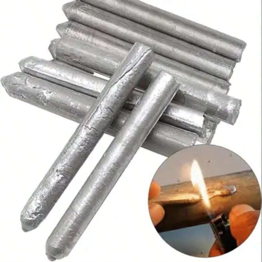 6 buah Batang Las Suhu Rendah Cocok untuk Tangki Air dan Pipa - Batang Las Inti Fluks Serbaguna dan Cepat Meleleh, Dapat Digunakan untuk Baja Tahan Karat, Tembaga, Besi, Aluminium, Dapat Digunakan Sepanjang Tahun - Beraneka warna - View 1