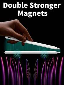 适用于 iPad 第 10 代和第 9 代的 Apple Pencil 手写笔 | 充电速度提升 2 倍，兼容 iPad 第 6 代至第 11 代（2018-2025 年款）、iPad Pro 12.9/11/13 英寸/M4、iPad Air 3/4/5/M2/M3、iPad mini 5/6、Apple Pencil 第二代，升级版手写笔，兼容 iPad 第 9 代和第 10 代，支持快速充电，兼容 iPad Pro 11/12.9 英寸（第 3/4/5 代），复活节春季礼物 - 彩色 - 查看 2