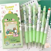 Erasable Gel Ink Pen Set, Cute Pattern Auto-Retractable Pen With Eraser Tip, Smooth Writing Marker Pen Suitable For Note Taking, Diary, School And Office Supplies, Ideal Birthday Holiday Gift For Children And Students - Sets - View 4