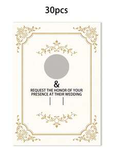 Customized Wedding Invitation, Customized Photo Wedding Invitation Card, Wedding Greeting Card, Wedding Invitation, Can Customize Photo, Name, Time, Location Information - Multicolor - View 22