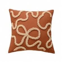 1 chiếc vỏ gối trang trí màu cam mềm mại, kiểu Bohemian, thích hợp cho phòng khách, sofa, phòng ngủ, trang trí nhà cửa hàng ngày, tiệc tùng, ngày lễ, kích thước 30x50cm, 45x45cm - quả cam - Xem 13