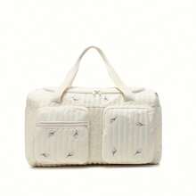 1 pieza Bolso de maternidad/bolso de pañales/bolso de hospital/bolso de maternidad de gran capacidad, organizador para pañales, toallitas, biberones. Adecuado para viajes y uso diario. Regalo del Día de la Madre, regalo para bebé recién nacido, regalo de cumpleaños - Multicolor - Ver 14