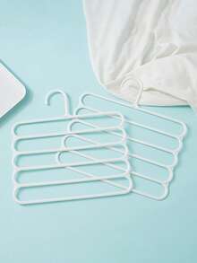 1pc Multi-Functional Scarf Rack, 5-Tier Plastic Non-Slip Scarf/Shawl Organizer Holder - Multicolor - View 11