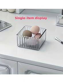 7pcs/4pcs/1pc Stackable Adjustable Multi-Drawer Storage Box Set, Ideal For Storing Cosmetics, Office Supplies, Desktop Essentials, Suitable For Makeup Artists, Nail Technicians, Beauty Equipment, Students, Compatible With Cosmetics And Stationery Organization, Dual-Use Desk Drawers, Excellent Home Storage Solution - Multicolor - View 6