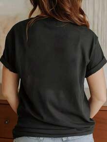 Tv Girl Tshirt, French Exit Album Tee, Cute Indie Band Tee, Gifts For Her, Lovers Rock Shirt, Tv Girvintage Clothes Women - Black 2 - 查看 9
