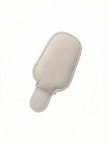 1pc Universal Car Sun Visor Glasses Clip, PU Material, Car Glasses Holder, Interior Accessory, Glasses Storage Rack, Essential For Sunshade, Suitable For Driving, Vacation, Back To School, Weekend Camping, Also A Great Gift For Mother, Girlfriend, Boyfriend, Father, Perfect Present For Teachers, Essential Car Accessory - Black - View 9