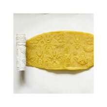 1pc Insect Themed Clay Rolling Stamp Tool - Plastic Material, Suitable For Pottery, DIY Crafts, With Insect Patterns (Bee, Beetle, Ant), Ideal For Entomology Projects, Home Decor Makers, Clay Stamp Gift For Pottery Enthusiasts - Cylinder - View 5